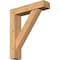 Ekena Millwork Traditional Block Smooth Bracket w/ Offset Brace, Western Red Cedar, 5 1/2"W x 24"D x 28"H BKT0604X24X28TRA05SWR - alternate 1